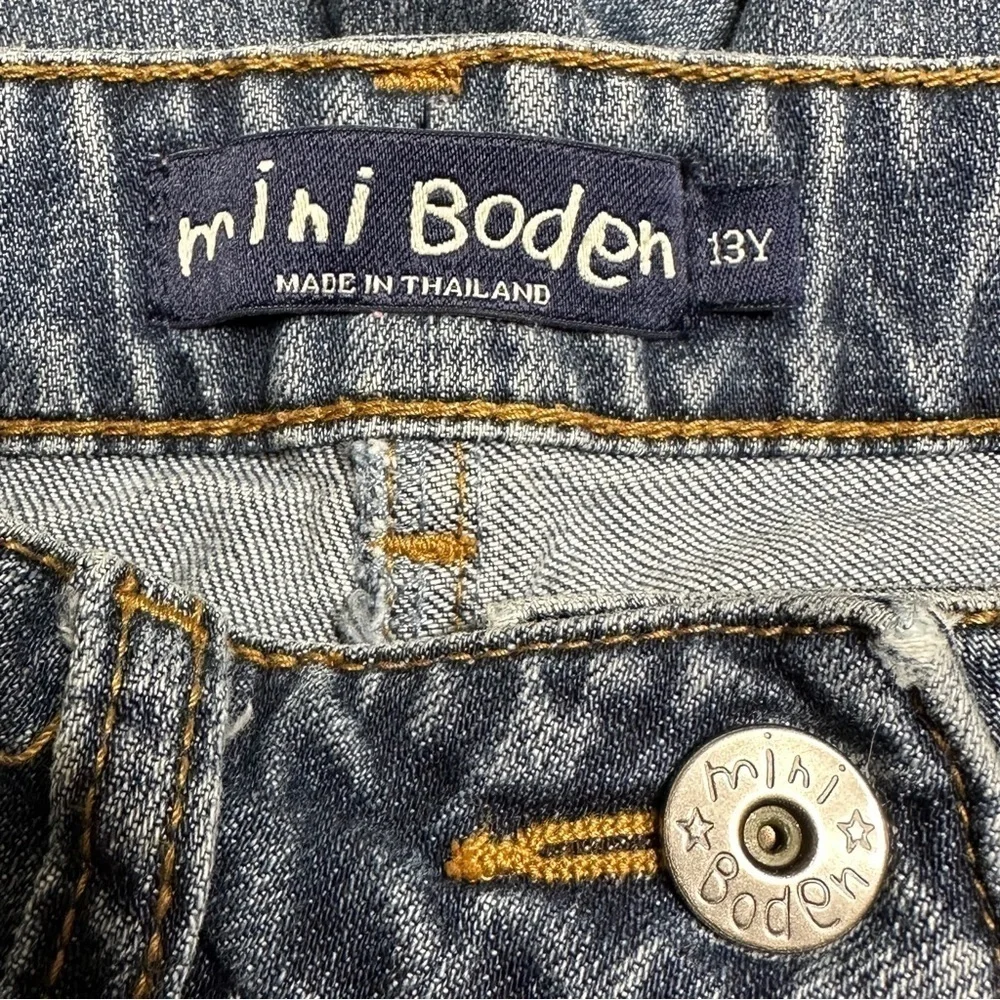 Mini Boden straight leg jeans 13Y